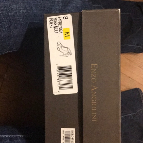 Enzo Angiolini Heels Ivory Multi - Picture 7 of 7